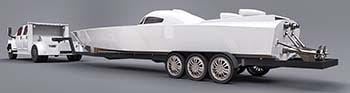 Boat on Trailer Transport